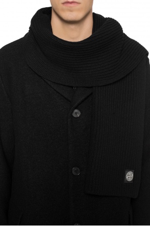 Patched braided scarf, zdjęcie 2 Patched braided scarf od Stone Island